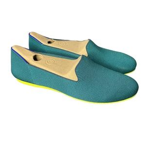 Rothy's jade retired color loafer size 7